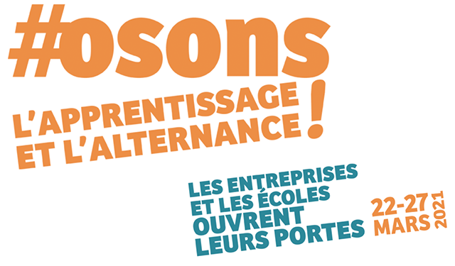 visuel actu semaine osons l'apprentissage